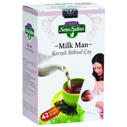 Lokman Sena Sultan Milk Man Karışık Çayı (84 Gr.) 42'Li Süzen Poşet