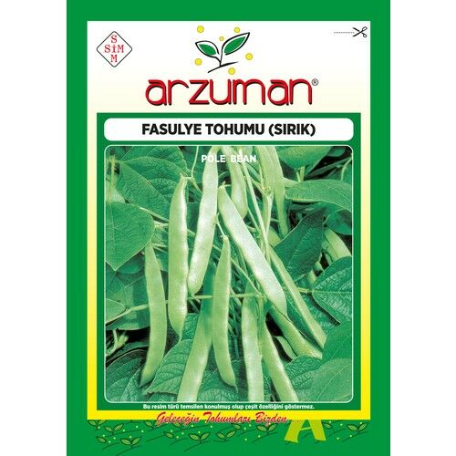 Arzuman Sırık Fasülye Tohumu 50 Gram