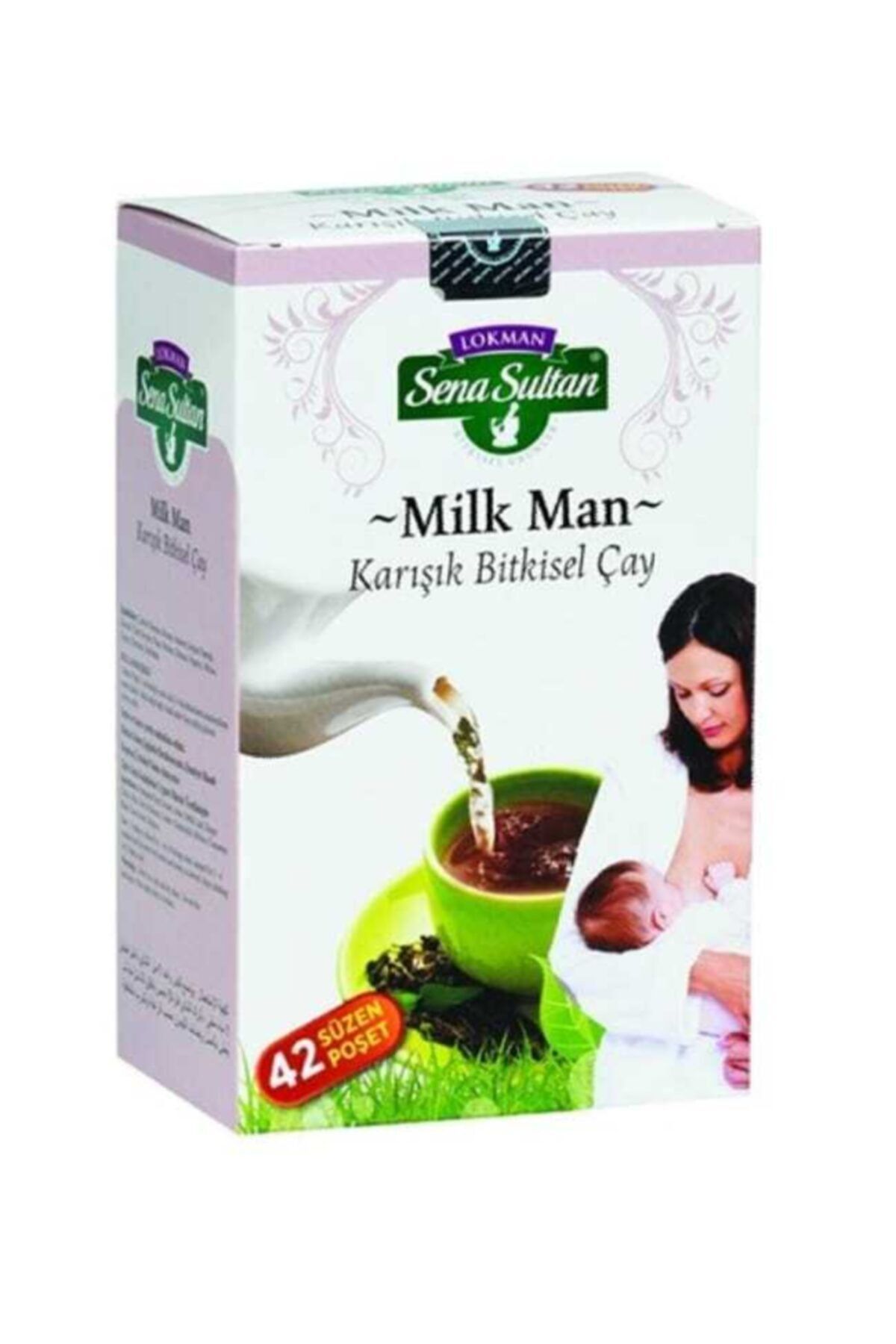 Sena Sultan Milk-man 42 Li Bardak Poşet Çay