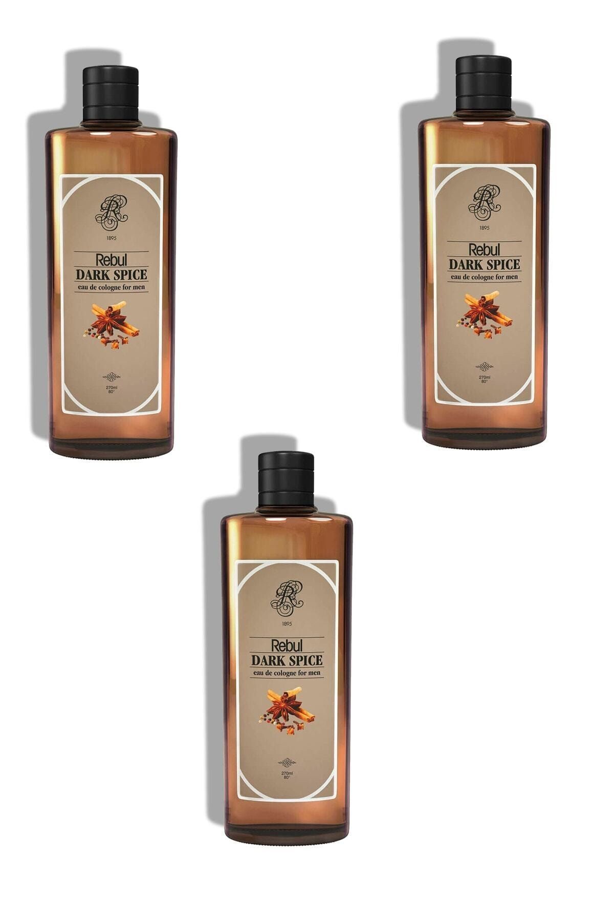 Dark Spice Kolonya 250ml (CAM ŞİŞE) 3' Lü Set