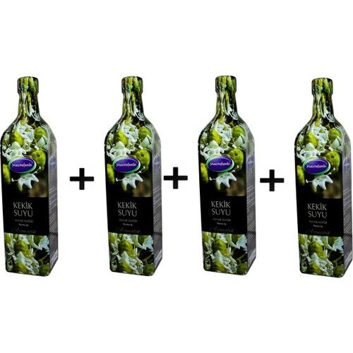 Mecitefendi 4 Adet Mecitefendi Kekik Suyu 4 x 1 lt Cam Şişe