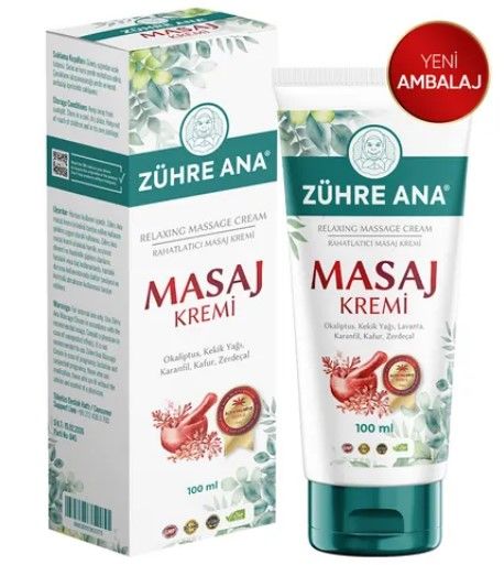 Zühre Ana Masaj Kremi 100 Ml Orijinal Hologramlı Ürün