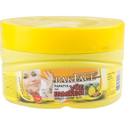 Pakface Papatya Özlü Yüz Maskesi 250 gr