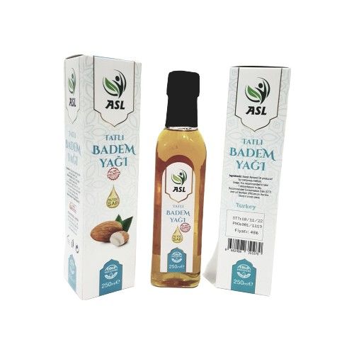 Asl Tatlı Badem Yağı 250 ml