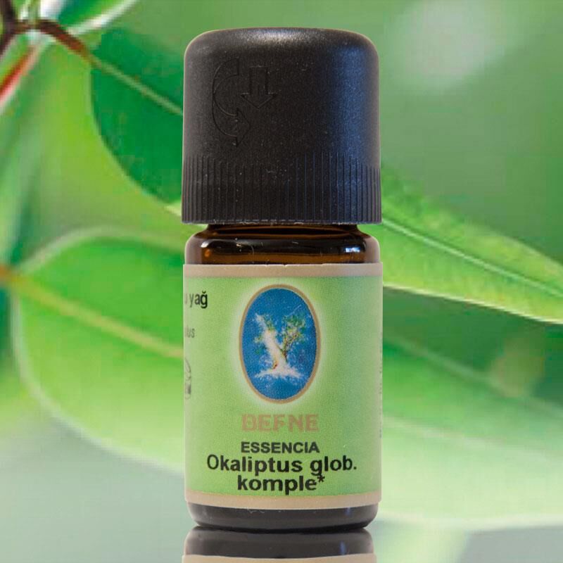 Defne Ökaliptus Organik Uçucu Yağ 5 ml