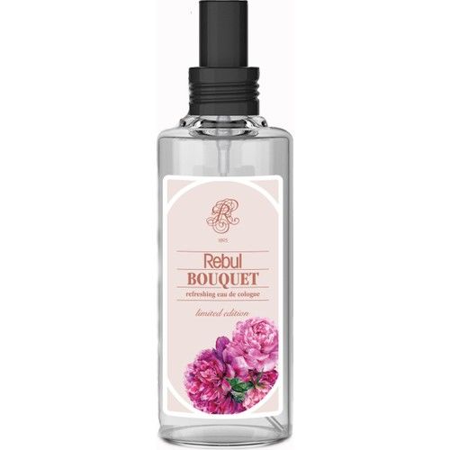 Rebul Bouquet Kolonya 100 Ml (Cam Şişe) Spreyli (Buket - Şakayık)