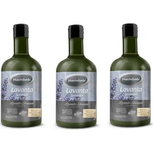 Mecitefendi 3 Adet Lavanta Şampuanı 3x400 ml