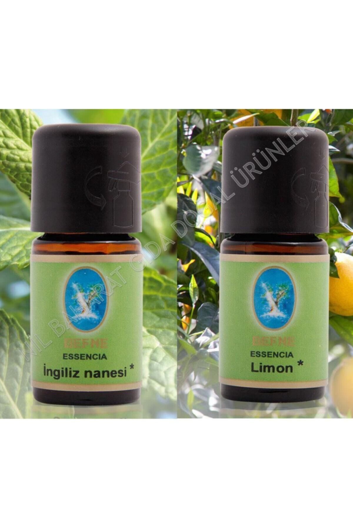 2 Li Set Nuka Organik Ingiliz Nanesi - Organik Limon Yağı 10 ml