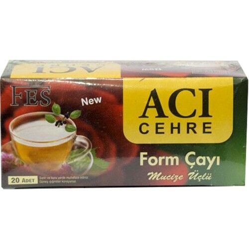 FES Acı Cehre Form Çayı 20'li Süzen Poşet Fes