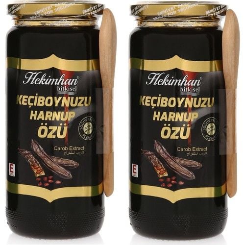 Hekimhan Keçiboynuzu Keçi Boynuzu Özü Harnup Pekmezi 640 gr x 2'li