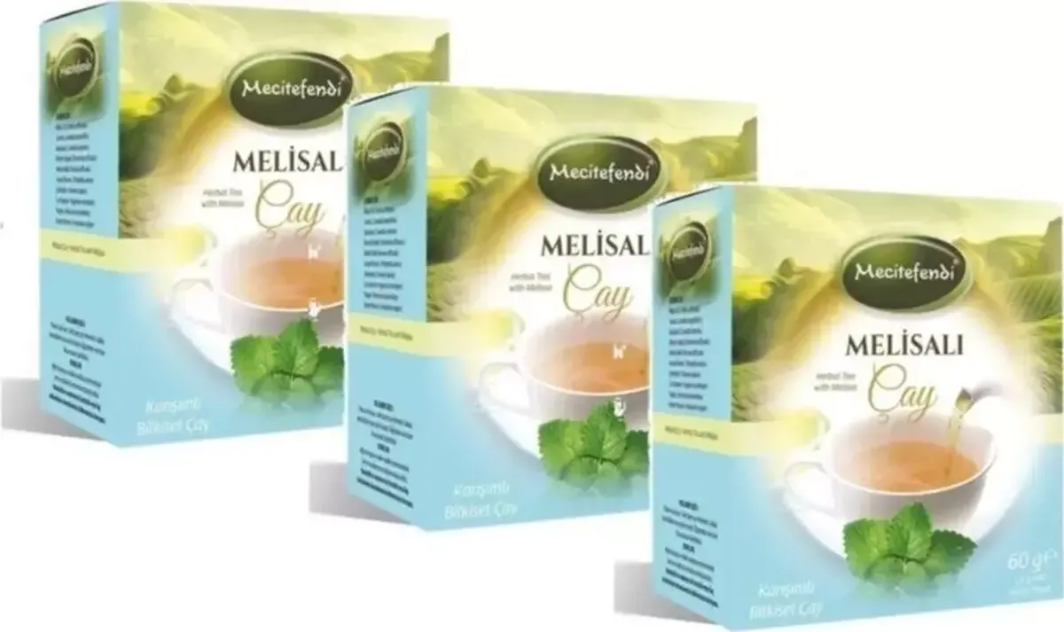3 Adet Melisalı Çay (Süzen Poşet 40'lı)