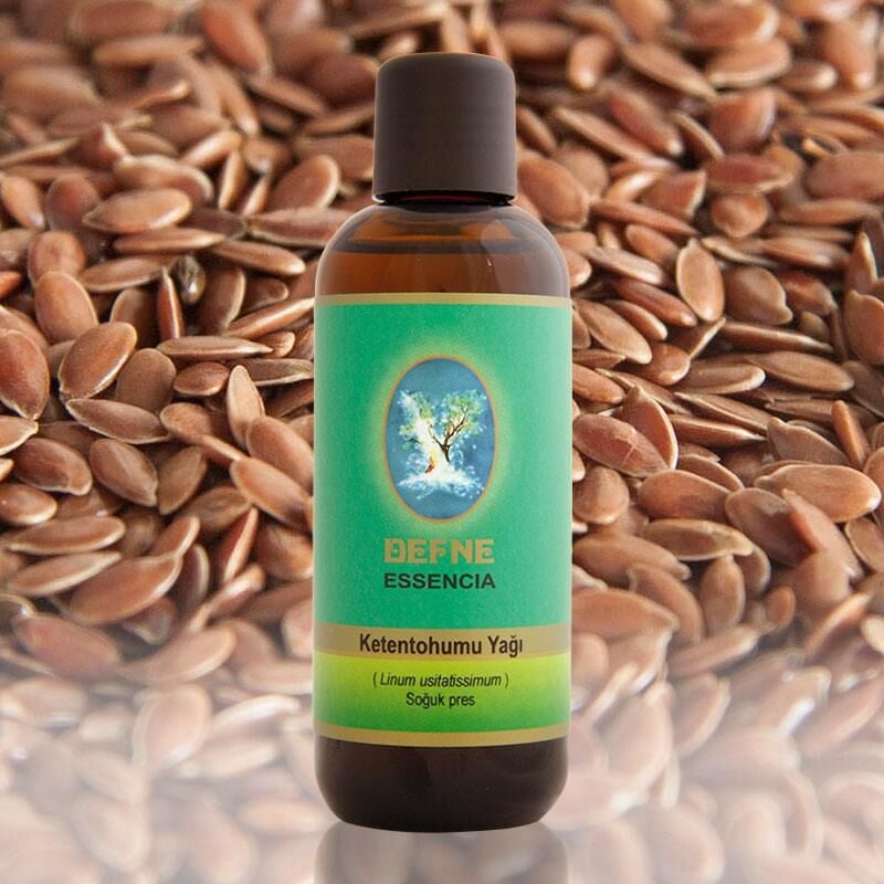 Keten Tohumu %100 Saf Sabit Yağ 30ml
