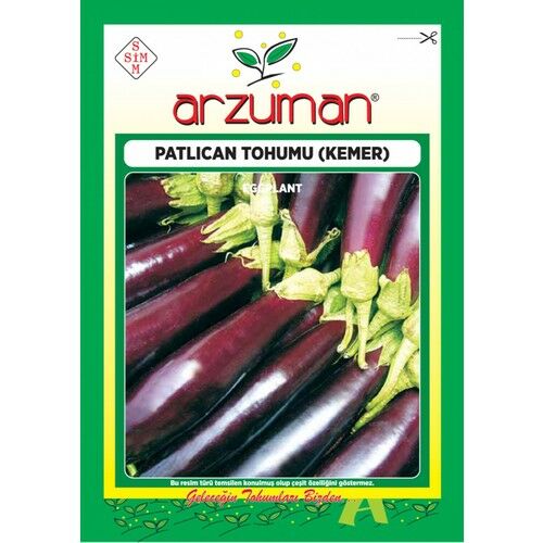 Arzuman Patlıcan Tohumu (10 Gr) Kemer-27