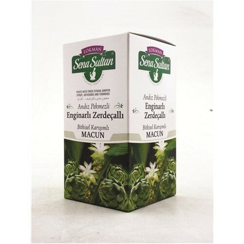 Lokman Sena Sultan Andız Pekmezli Enginarlı Zerdeçallı Macun (420 Gr.)-Krc