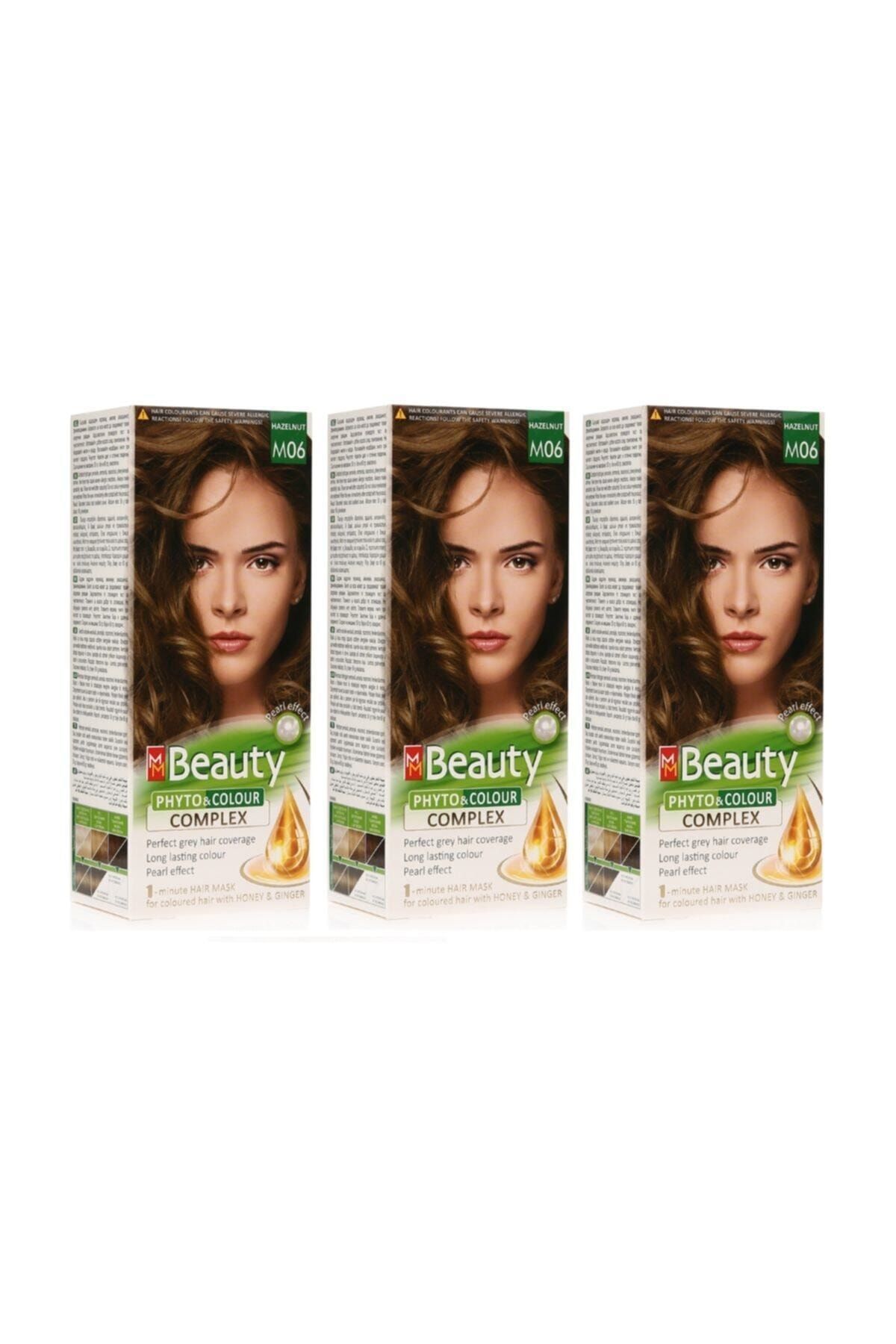 Bitkisel Saç Boyası M06 Fındık Kabuğu 3 Adet