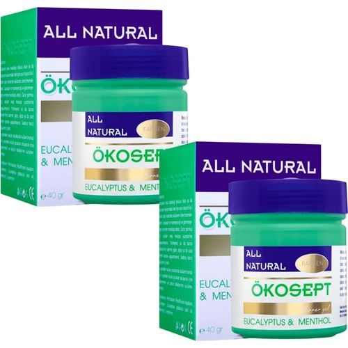 Ökosept Burun Açıcı Buharlaşan Merhem Bariyer Jel Viks 40 G x 2 Adet