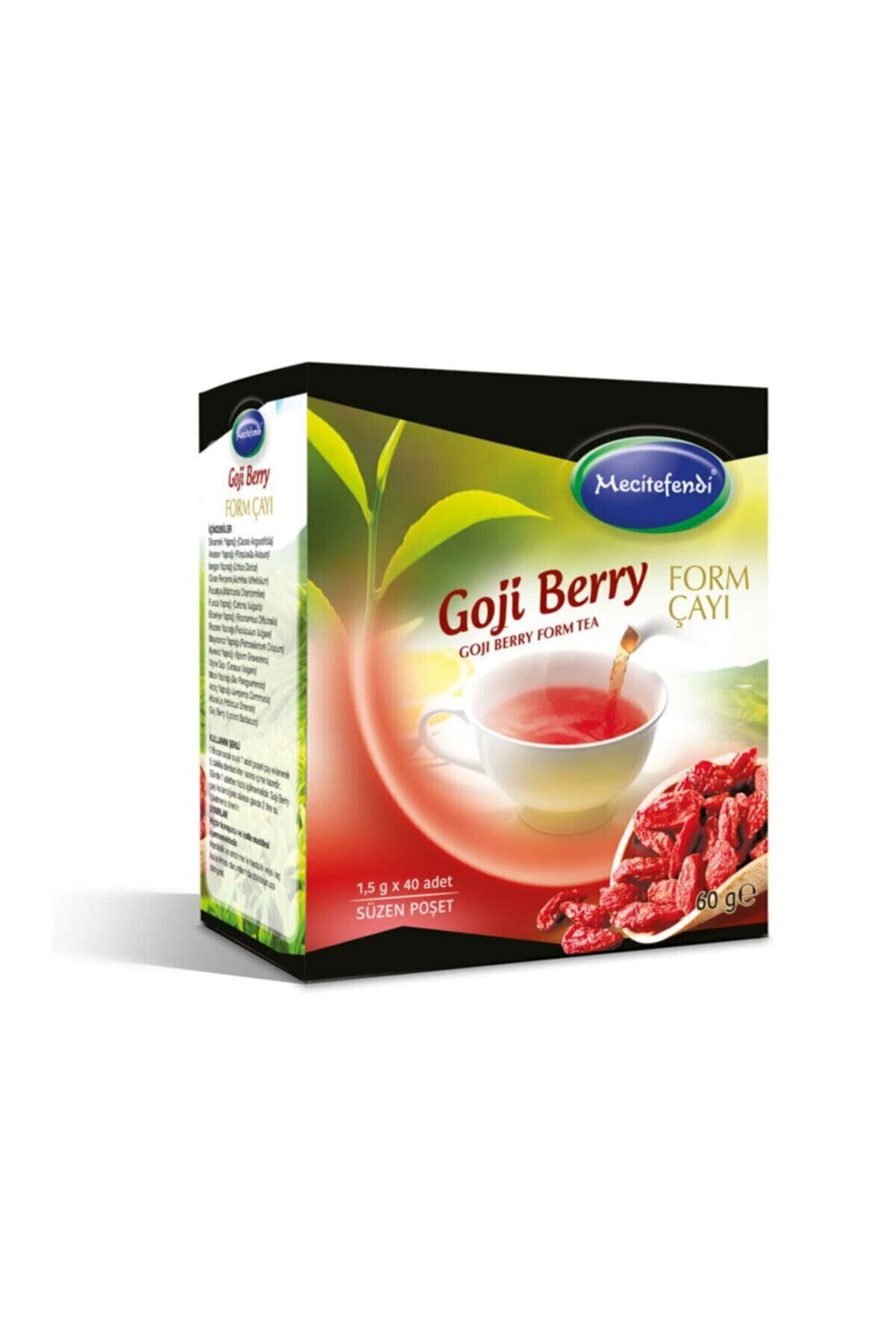 Goji Berry Form Çayı Süzen Poşet 40'lı