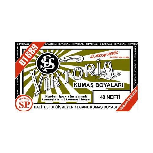 Viktoria Kumaş Boyası Nefti