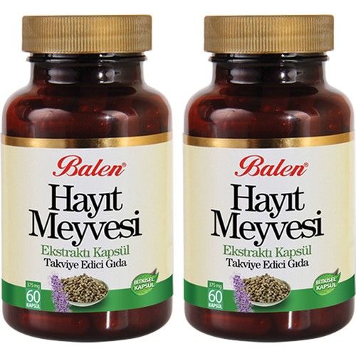 Balen Hayıt Meyvesi Ekstraktı 60 Kapsül x 2 Adet