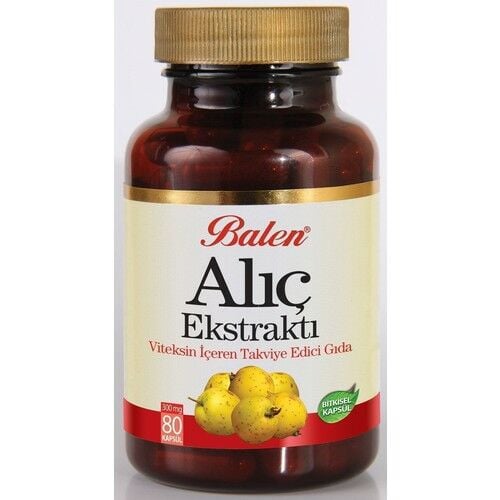 Balen Alıç Ekstraktı Kapsül 375 Mg 80 Kapsül