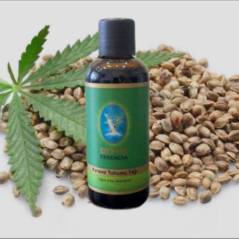 Kenevir Yağı 250 ml Saf Sabit Yağ