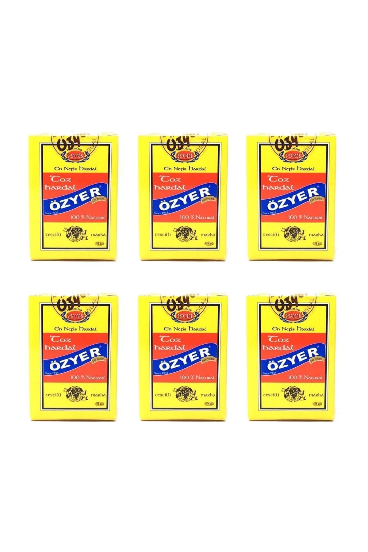 6 Kutu Hardal Tozu 60gr