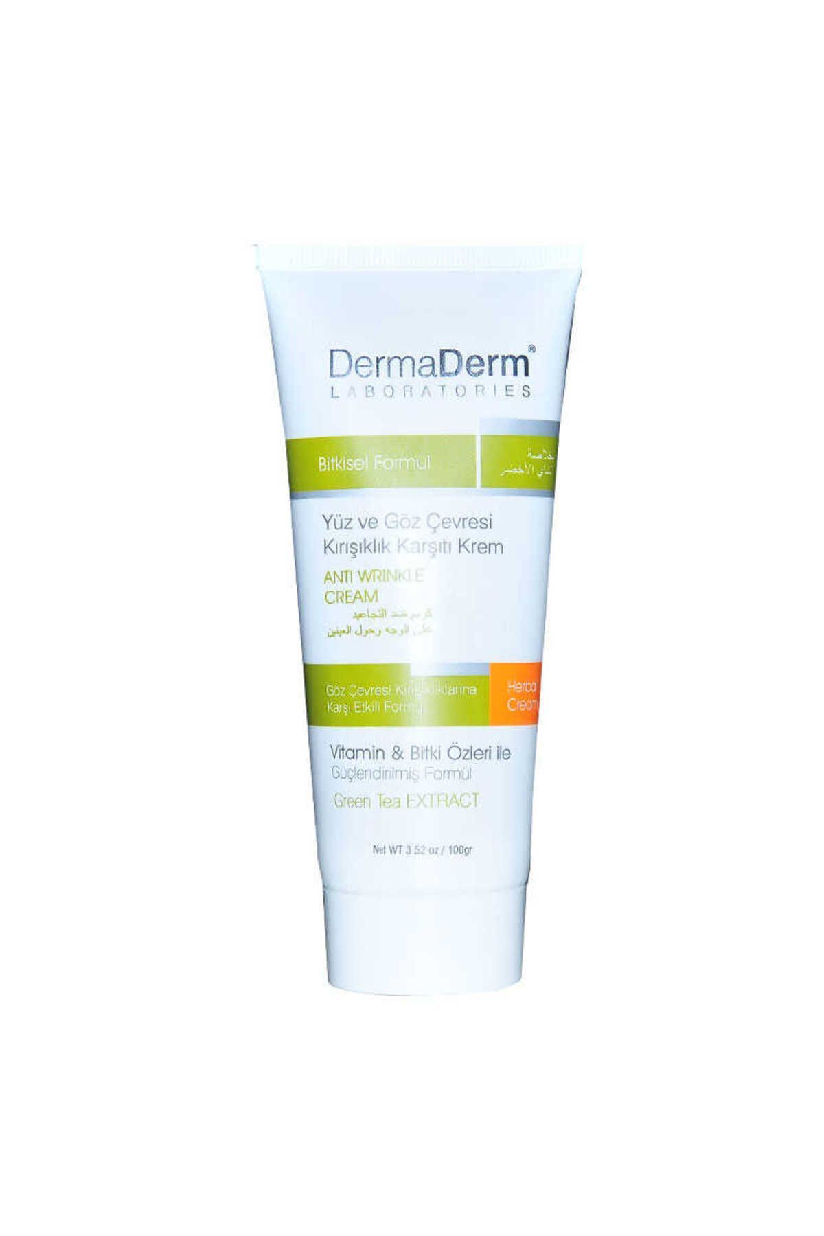 Yüz Ve Göz Çevresi Kırışıklık Karşıtı Krem 100 gr