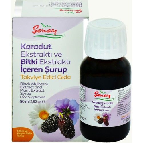 Şenay Karadut Şurubu 80 ml Şenay