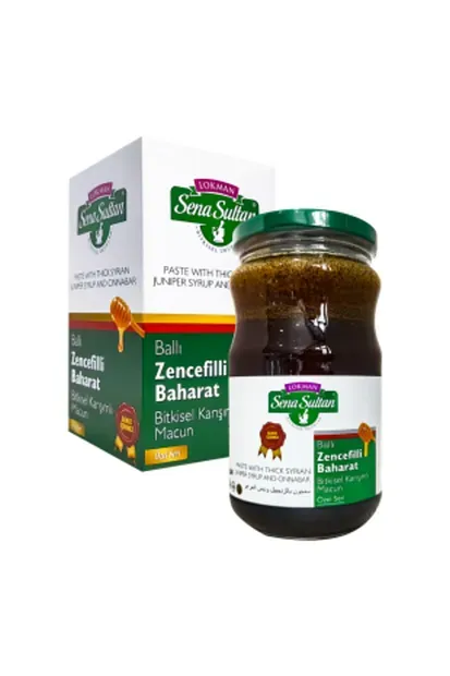 Lokman Sena Sultan Ballı Zencefilli Bitkisel Karışımlı Macun 420 G