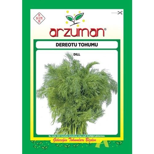 Arzuman Sebze Derem Dereotu Tohum 25 gr