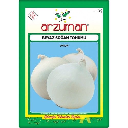 Arzuman Beyaz Soğan Tohumu (5 Gr) Karbeyazı