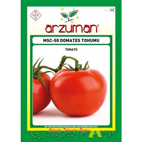 Arzuman Msc-50 Domates Tohumu 5 Gram
