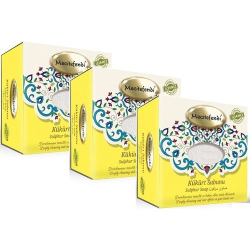 Mecitefendi Kükürt Sabunu 150 gr x 3 Adet