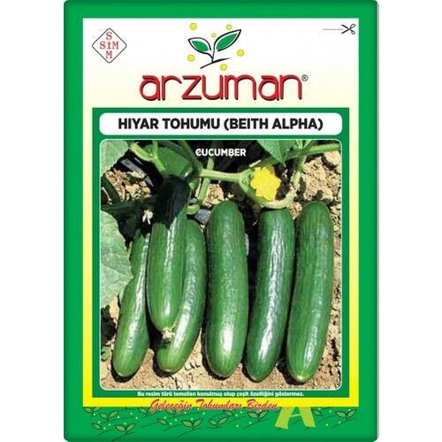 Arzuman Salatalık Tohumu 10 Gr Beith Alpha Tipi Oturak