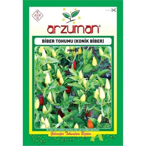 Arzuman Konik Biber Tohumu (5 Gr)