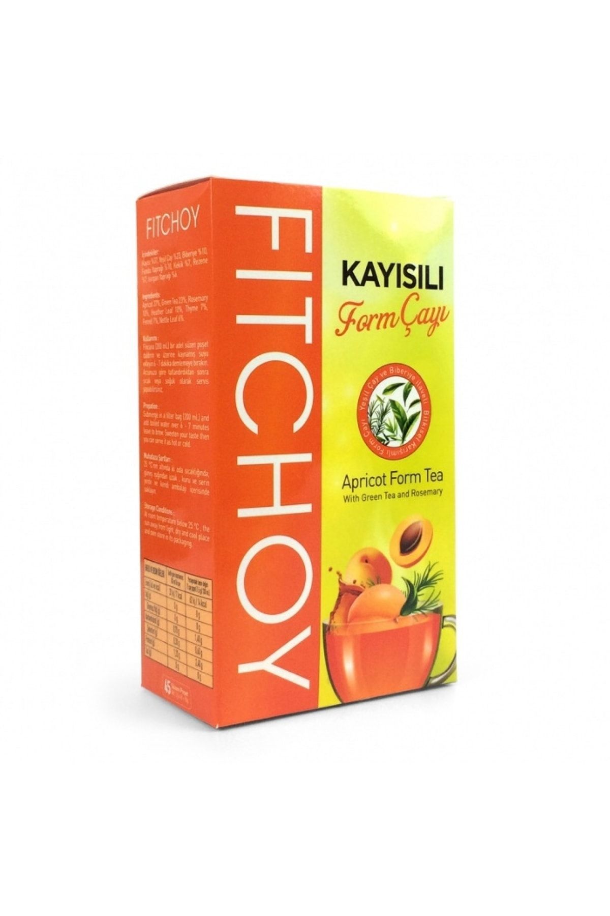 Fitchoy Kayısılı Form Çayı