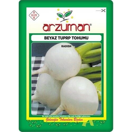 Arzuman Beyaz Turp Tohumu (25 Gr)