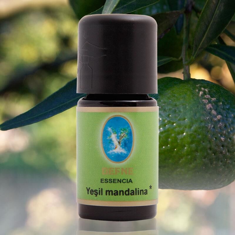 Organik Yeşil Mandalina Yağı 5 Ml.
