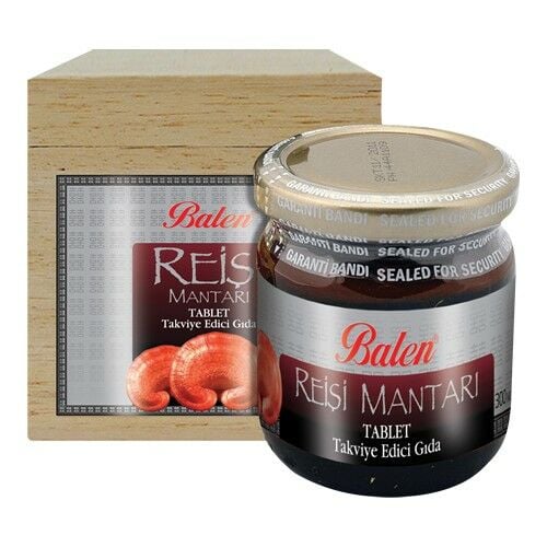 Balen Reişi Mantarı Tablet Takviye Edici Gıda 300 Mg 200 Kapsül