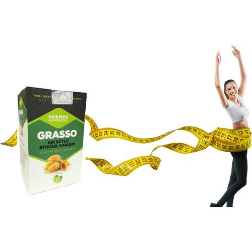 Grasso Arı Sütlü Bitkisel Karışım 250 gr 4 Kutu