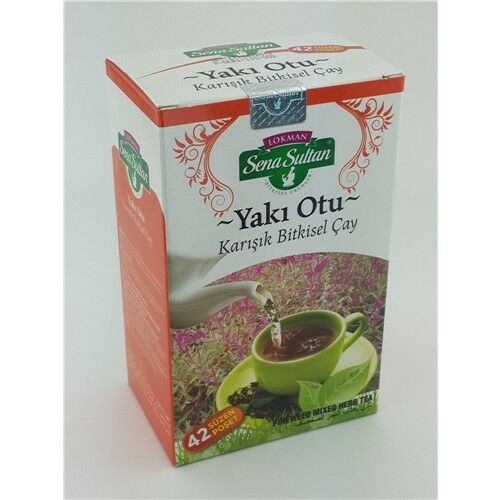 Lokman Sena Sultan Yakı Otlu Karışık Çay (84 Gr.) 42'Li Süzen Poşet Prs