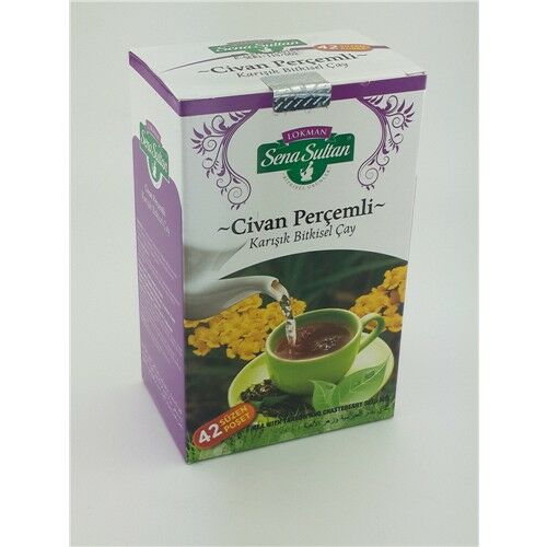 Lokman Sena Sultan Civan Perçemli Hayıt Tohumlu Karışık Çay (84 Gr.) 42'Li Süzen Poş