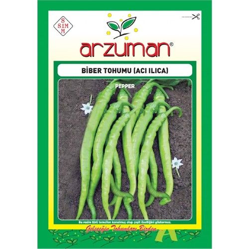 Arzuman Biber Tohumu -Acı Ilıca 256- (10 Gr)