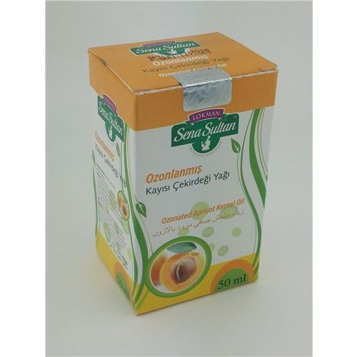 Lokman Sena Sultan Ozonlanmış Saf Kayısı Çekirdeği Yağı (50 Cc.)