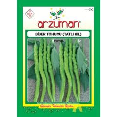 Arzuman Tatlı Sivri Kıl Biber Tohum