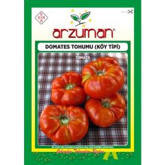 Arzuman Köy Tipi Domates Tohumu 500 Adet