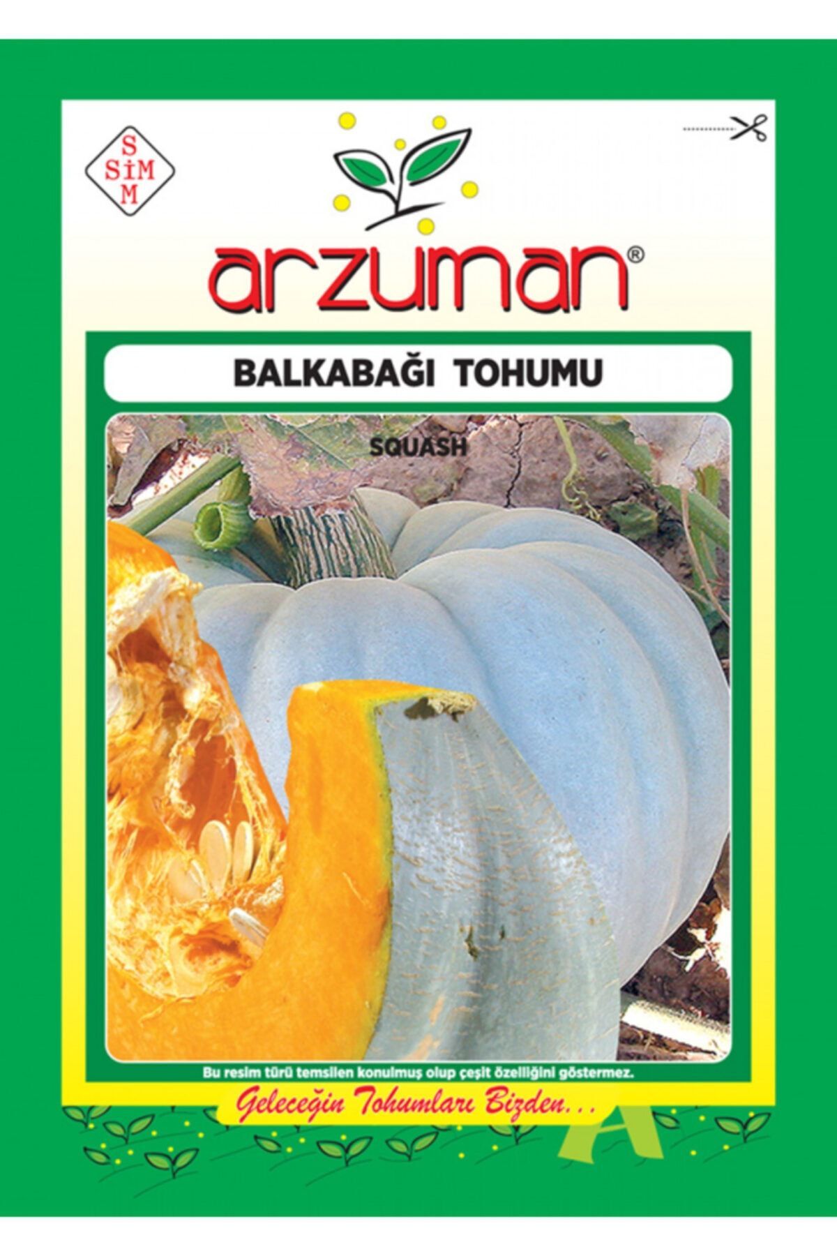 Arzuman Balkabağı Tohumu