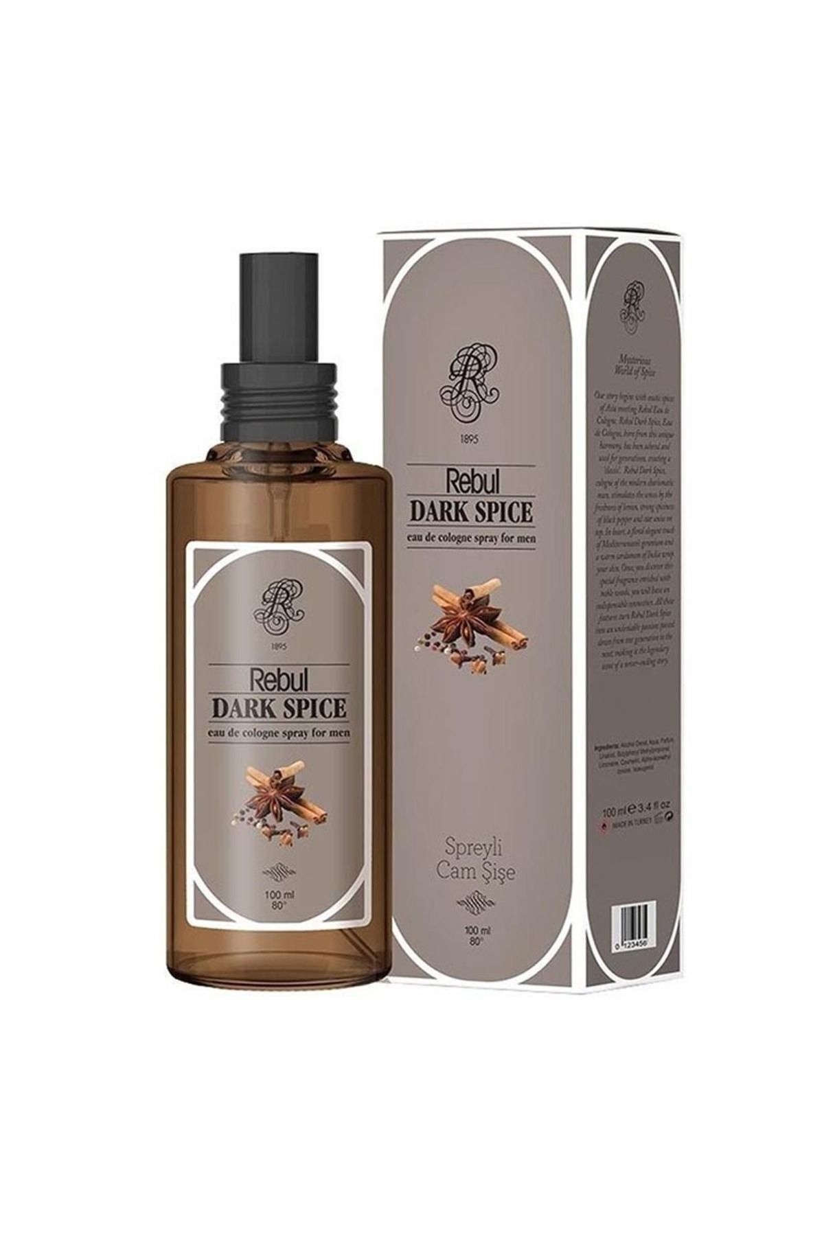 Dark Spice 100 ml Spreyli Kolonya,darkspice