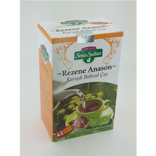 Lokman Sena Sultan Rezeneli&Anason Karışık Çay (84 Gr.) 42'Li Süzen Poşet Bgz