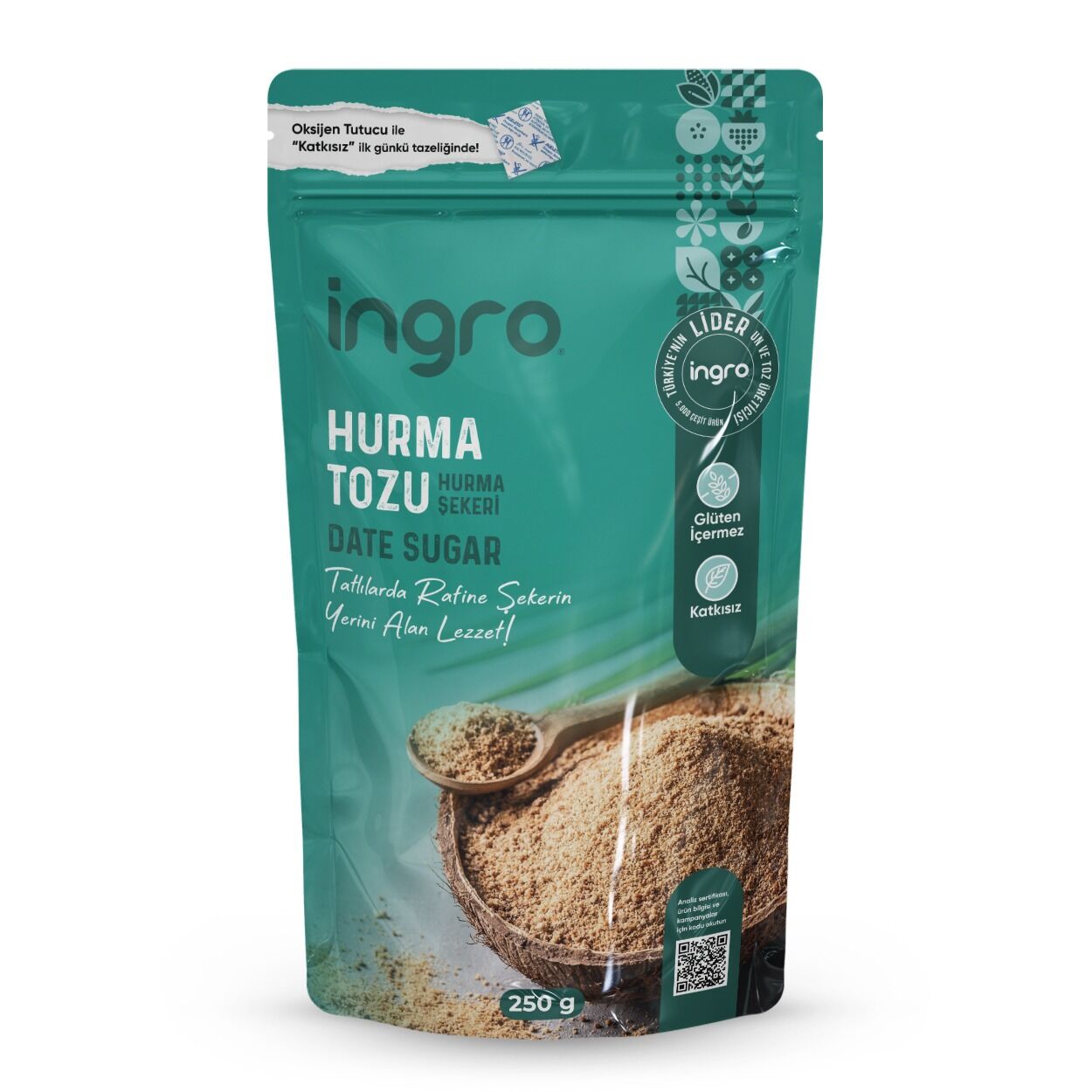 İngro Ingro Hurma Tozu (Hurma Şekeri) 250 G
